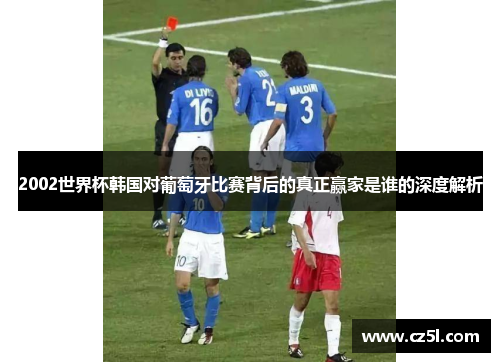 2002世界杯韩国对葡萄牙比赛背后的真正赢家是谁的深度解析